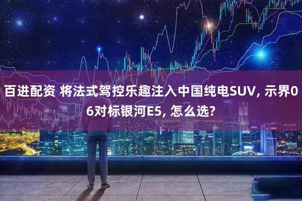 百进配资 将法式驾控乐趣注入中国纯电SUV, 示界06对标银河E5, 怎么选?